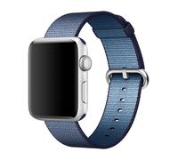 Apple Original Bracelet Nylon tissé Apple Watch 38mm / 40mm / 41mm - Bleu nuit - MPW12ZM/A