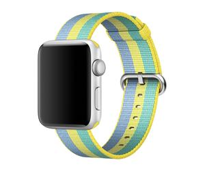 Apple Original Bracelet Nylon tissé Apple Watch 42mm / 44mm / 45mm / 49mm - Pollen - MPW62ZM/A