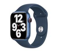 Apple Original Bracelet Sport Apple Watch 42 mm / 44 mm / 45 mm / 49 mm Bleu Abyssal - MKUW3ZM/A