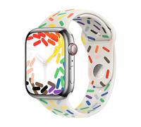 Apple Original Bracelet Sport Apple Watch 42 mm / 44 mm / 45 mm / 49 mm Édition Fierté S/M - MRTN3ZM/A