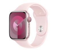 Apple Original Bracelet Sport Apple Watch 44 mm / 45 mm / 46mm / 49 mm Rose Clair M/L - MT3V3ZM/A