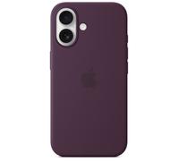 Apple Coque en silicone MagSafe iPhone 16 Plum