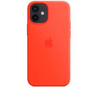 Apple Original Coque Silicone MagSafe iPhone 12 Mini Electric Orange - MKTN3ZM/A