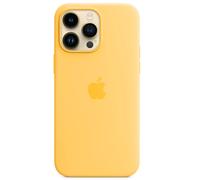 Apple Original Coque Silicone MagSafe iPhone 14 Pro Max - Jaune Soleil - MPU03ZM/A