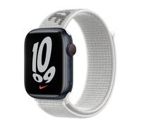 Apple Original Nike Boucle Sport Apple Watch 38 mm / 40 mm / 41 mm Blanc Sommet - ML2W3ZM/A
