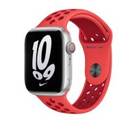 Apple Original Nike Bracelet Sport Apple Watch 38 mm / 40 mm / 41 mm Rouge Vif / Rouge Gris - MPGW3ZM/A
