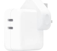 Apple Original USB-C Power Adapter UK - Chargeur - Double connecteur USB-C - 35 watts - Prise pour le Royaume-Uni