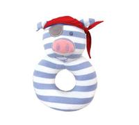 Apple Park™ Hochet Organic Farm Buddies™ Cochon Pirate - Jouets Bio