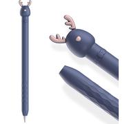 (Apple Pencil 1st,Cerf)Mignon Dessinée Coque pour Apple Pencil 1ère Génération , Silicone Souple Case Cover Accessoires Protection Apple Pencil 1st Génération