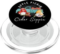 Apple Pickin Cider Sippin GNOME Orchard Day for Women PopSockets PopGrip pour MagSafe