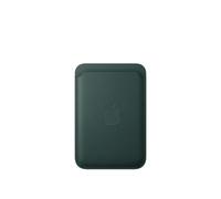 Apple Porte-Cartes en Tissage Fin pour iPhone avec MagSafe - Vert foncé