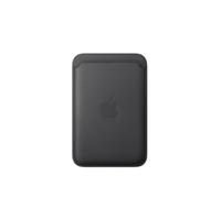 Apple - Porte-Cartes Tissage Fin Magsafe Noir