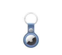 Porte-clés en tissage fin AirTag - Bleuet
