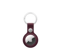Porte-clés en tissage fin AirTag - Bordeaux