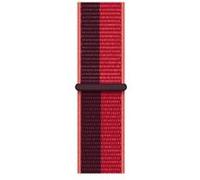 Apple - (PRODUCT) RED - boucle pour montre intelligente - taille Regular - rouge - pour Watch Hermès Series 7, Hermès Series 9, SE 3, Series 10, Series 11, Series 8, Series 9 G