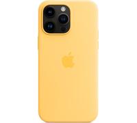 Apple Silicone Backcover MagSafe pour Apple iPhone 14 Pro Max - Sunglow