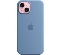 Apple Silicone Backcover MagSafe pour l'Apple iPhone 15 - Winter Blue