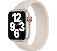 Apple Solo Strap en silicone pour l'Apple Watch | 44/45/46/49 mm - Taille 3 - Starlight