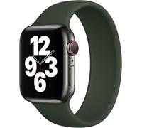 Apple Solo Strap en silicone pour l'Apple Watch | 44/45/46/49 mm - Taille 4 - Vert Chypre