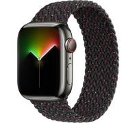 Apple Solo Strap tressé pour l'Apple Watch | 44/45/46/49 mm - Taille 4 - Black Unity