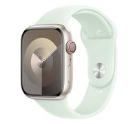 Apple Sport Band Watch Series 1 á 9 / SE (38/40/41 mm) / Series 10 (42 mm) Taille S/M Soft Mint Bleu clair