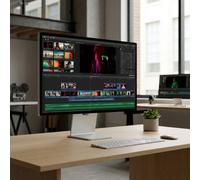 Apple Studio Display XDR 27'' 5K verre nano-texturé Écran professionnel de 27 pouces avec Retina XDR 5K, verre nano-texturé et socle réglable, conçu