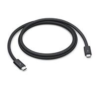 Apple Thunderbolt 5 Pro - Câble Thunderbolt - USB-C (M) pour USB-C (M) - USB4 / Thunderbolt 3 / Thunderbolt 4 / Thunderbolt 5 / DisplayPort 2.1 - 1 m - passif, support de guirlande Pâquerettes - noir