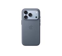 Coque Apple en tissage technique polyester recy vec MagSafe pour iPhone 18 Pro Bleu chambray MKD54ZM/A