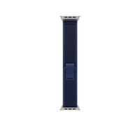 Apple Trail Loop - Boucle Pour Montre Intelligente - 49 Mm, Finition Titane Naturel - Taille M/L - Bleu