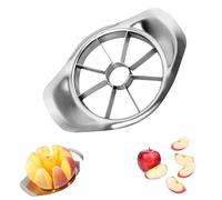 Apple Trancheuse, Coupe-Pomme En Acier Inoxydable, Coupe Pomme Acier Inoxydable, Trancheuse De Pomme, Coupe-Pomme, Peut Être Utilisé Pour Couper Les Pommes, Les Poires(Argent)