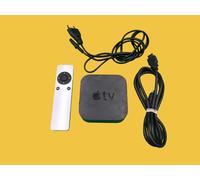 Apple TV HD 4e Gén. A1625 64 Go Lecteur Média Noir + Télécommande Wi-Fi