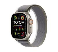 Apple Ultra 2 Gps + Cellular - Boîtier Titane 49 Mm Titane Naturel/Vert/Gris - Bracelet S/M