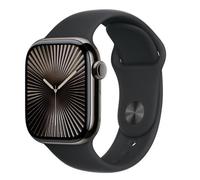 Apple Watch Series 10 OLED 46 mm Numérique 416 x 496 pixels Écran tactile 4G Gris Wifi GPS (satellite)