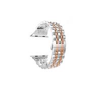 Apple Watch 10 Series 46mm Band KRD14 Metal Band Rose Gold