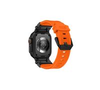 Apple Watch 8 45mm Sport Band with Dot Pattern KRD108 rd2 Orange