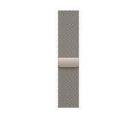 Apple Watch Band - Bracelet Milanais - 46 mm - Naturel - S/M