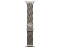 Bracelet APPLE 49 mm - Small Milanais en titane naturel