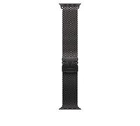 Apple Watch Band - Bracelet Milanais - 49 mm - Noir - Large
