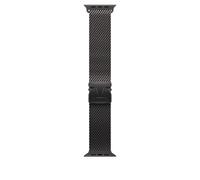 Apple Watch Band - Bracelet Milanais - 49 mm - Noir - Small