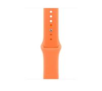 Apple Bracelet Sport pour Apple Watch MHYK4ZM/A Fluoroélastomère Clémentine S/M 46 mm
