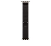 Bracelet APPLE 49 mm S/M Trail noir/charbon naturel