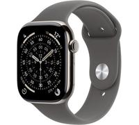 Apple Watch - Montre Connectée 42mm Tit Naturel / Gris Serie 11 S/M Cellular