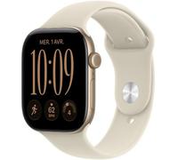 Apple Watch - Montre Connectée Serie 12 46mm Alu Or Clair / Sable M/L