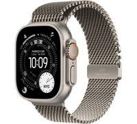 Apple Montre connectée Apple Watch Ultra 3 GPS + Cellular 49 mm Titane Bracelet milanais