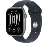 Apple Watch - Montre Connectée Serie 12 46mm Alu Gris / Bleu M/L