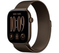 Apple Watch - Montre Connectée Serie 12 46mm Bronze / Milanais M/L Cell