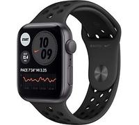 Apple Watch Nike SE 44 mm boîter aluminium gris sidéral et bracelet sport Nike anthracite/noir [Wi-Fi] Reconditionné Très bon état