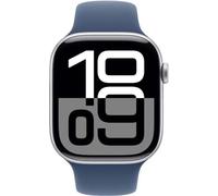 Apple Watch S10/42mm/argent/bracelet sport/denim/-S/M