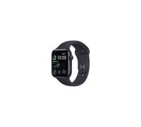 Apple Watch SE OLED 44 mm Numérique 368 x 448 pixels Écran tactile Noir Wifi GPS (satellite)