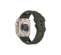 Apple Watch SE 2023 Bracelet 44 mm Bracelet Sport RD1 perforé | Couleur: Gris Gris